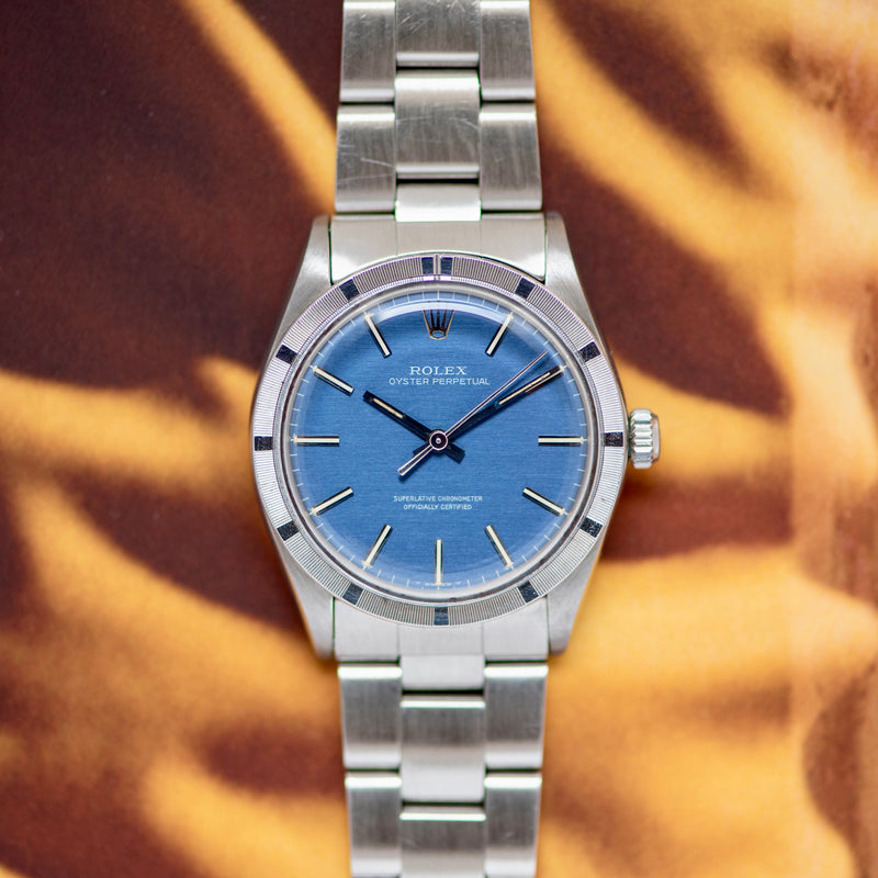 1967 Rolex Oyster Perpetual Blue Dial 1007