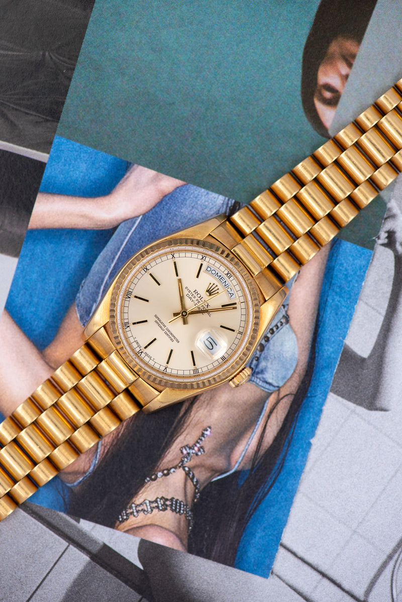 1981 Rolex Oyster Perpetual Day-Date 18038