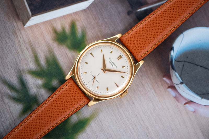 1955 Patek Philippe "Calatrava" 18k Yellow Gold 2509 with Extract from the Archives