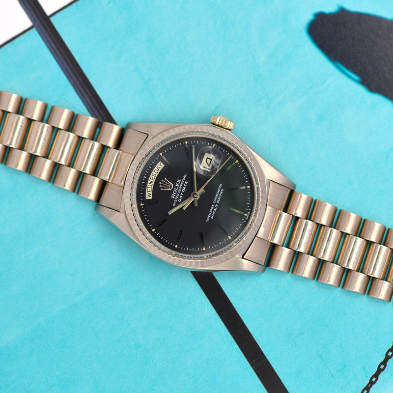1972 Rolex Oyster Perpetual Day-Date Black Dial 1803