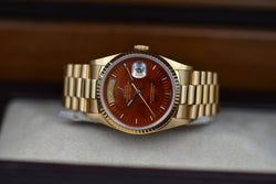 1989 Rolex Oyster Perpetual Day-Date "Wood Dial" 18238