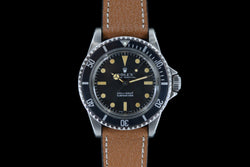 1967 Rolex Oyster Perpetual Submariner 5513 Meters first