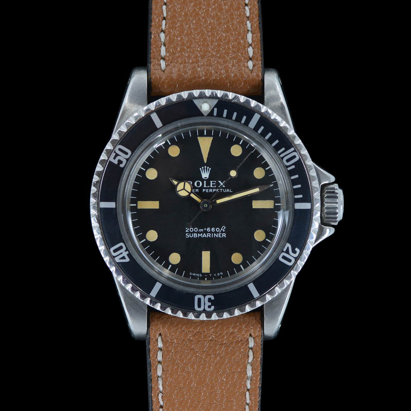 1967 Rolex Oyster Perpetual Submariner 5513 Meters first