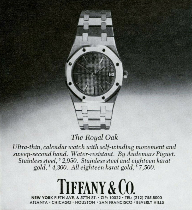 Audemars piguet sales tiffany & co