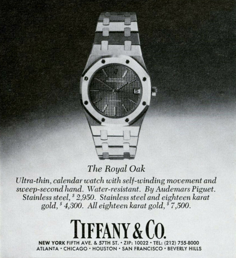 1980s Audemars Piguet Royal Oak "Tiffany & co." 4100SA